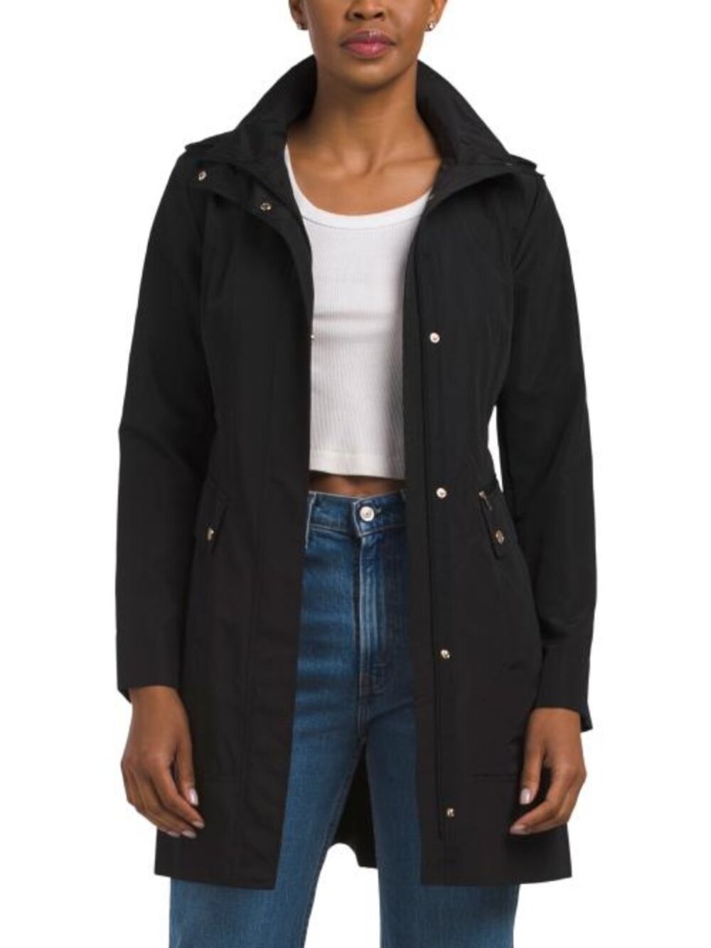 COLE HAAN Packable Raincoat